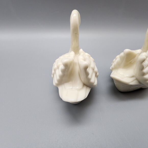 Lenox Swan Figurine Place Card Holder / Cake Topper Figure Gold Trim Vintage 2 - Picture 6 of 12